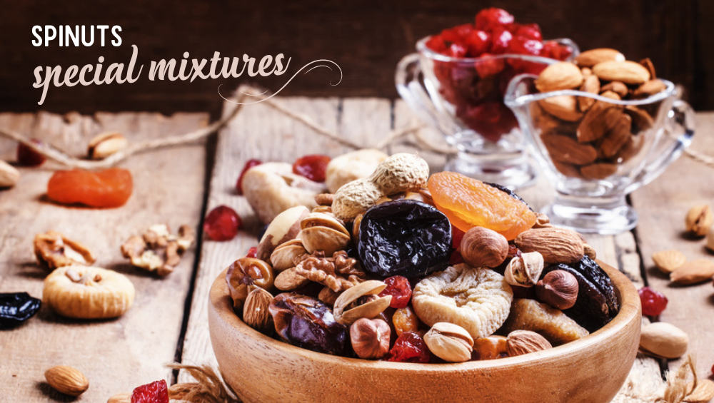 Breakfast to Late-Night Cravings | Dryfruits & Nuts Mixtures: Spinuts