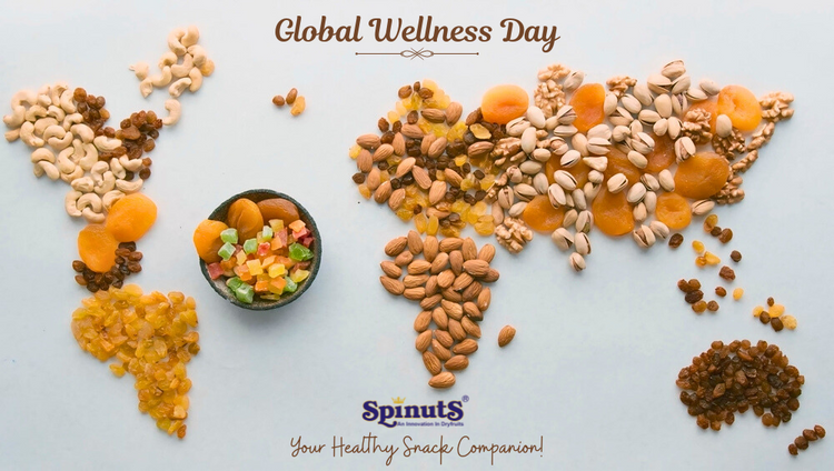 Go Nuts this Global Wellness Day with Spinuts: Your Healthy Snack Companion!