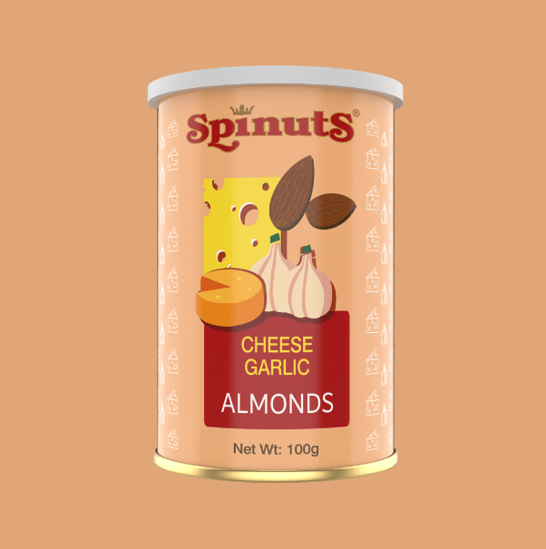 Cheese Garlic Almonds