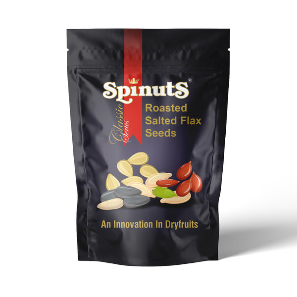 Spinuts Roasted Salted Flax Seeds