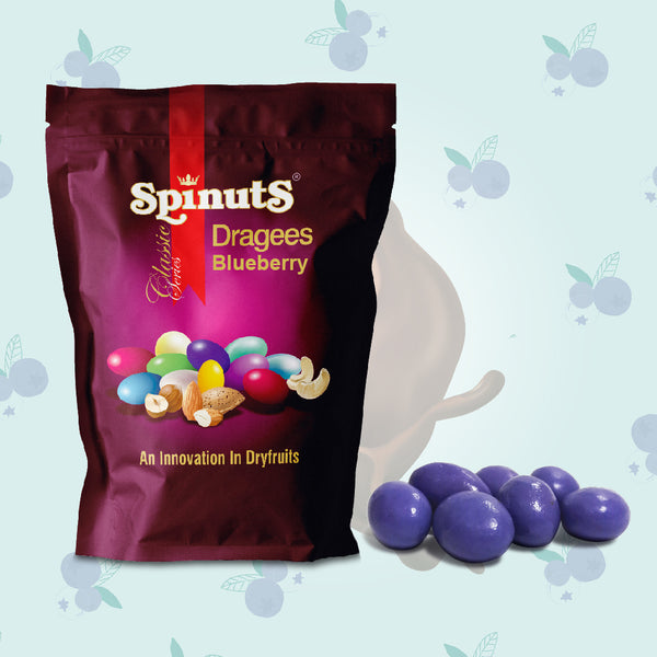 Spinuts Blueberry Almond Dragees - 250 g
