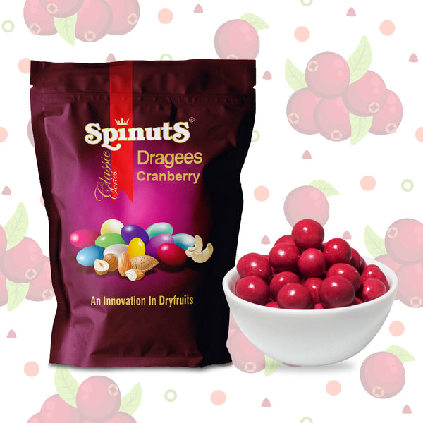 Spinuts Cranberry Dragees