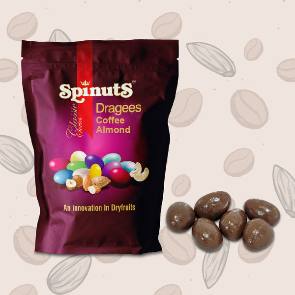 Spinuts Coffee Almond Dragees - 250 g